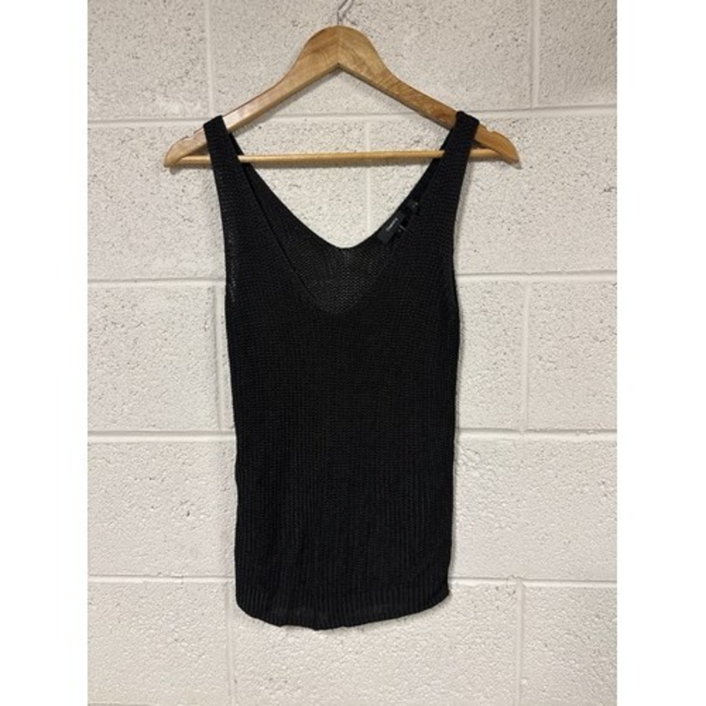 Theory Open Knit Crochet Tank Top Womens Small Retail $225